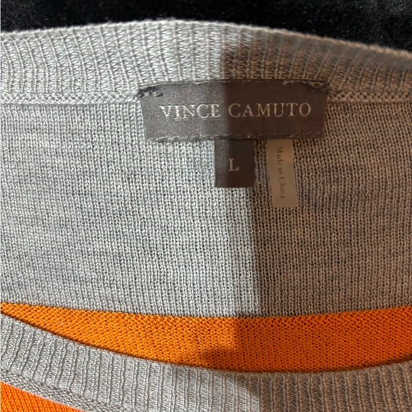 Vince Camuto Multi-striped Sweater Size - Picture 6 of 7
